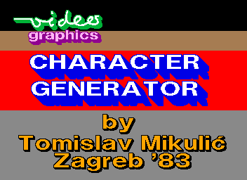 character-generator-2 DAI'Art10 Tomislav Mikulic